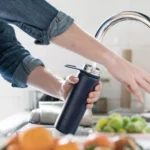 Rubinetto che eroga acqua gassata