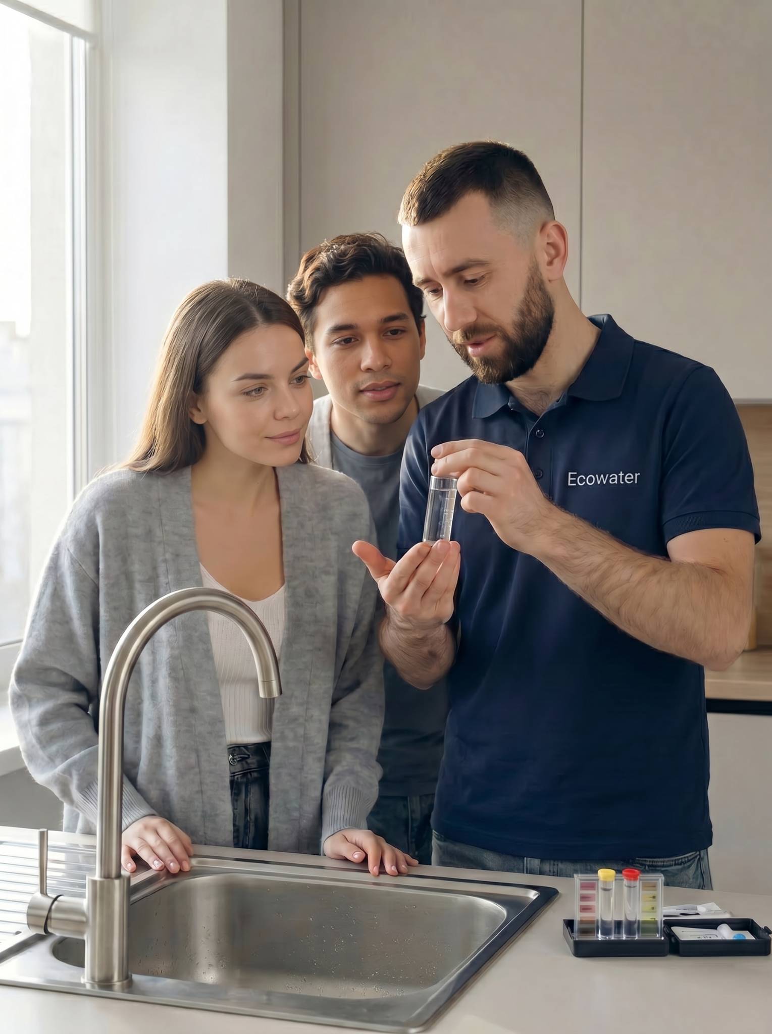 Analisi dell'acqua gratuita a casa
